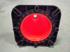 30cm 1 kg PVC 黑色底座 路锥