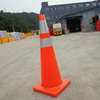 90cm 4.1kg 全橙色 PVC路锥