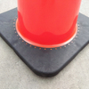 75cm 3.6kg PVC 路锥黑色底座
