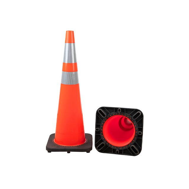 90cm 4.2kg 黑色底座 PVC 路锥